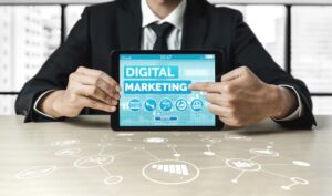 Digital Marketing technology concept for business growth